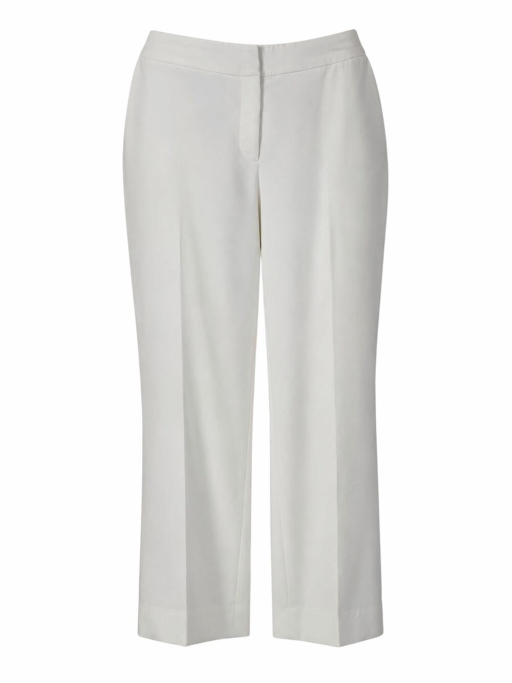 Talbots Heritage Straight Leg Dress Pants 20W Lined Career Solid Ivory Cream